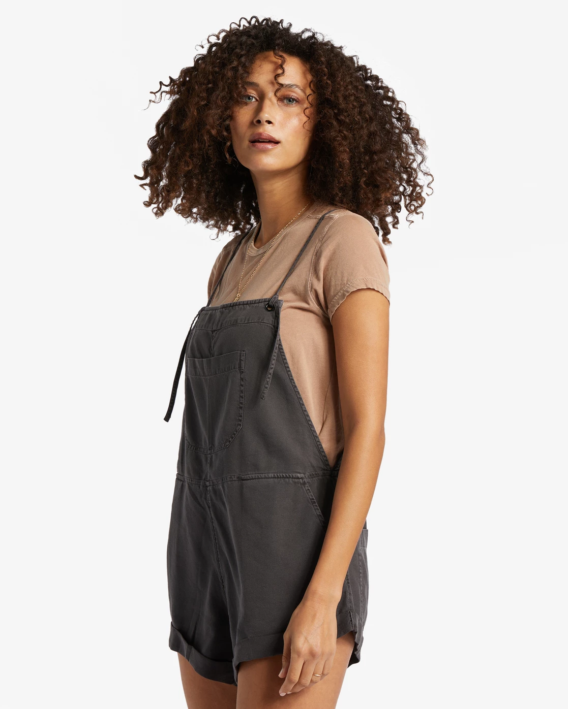 Billabong Wild Pursuit Romper OFF BLACK (ofb) 2 Billabong Wild Pursuit Romper OFF BLACK (ofb) - Image 2