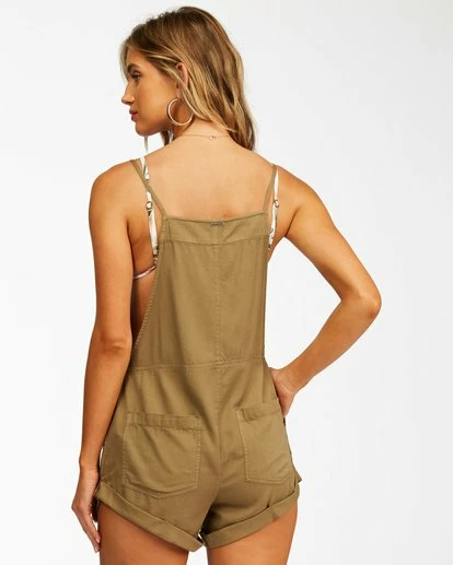 Billabong Wild Pursuit Romper SAGE (sag) 6 Billabong Wild Pursuit Romper SAGE (sag) - Image 6