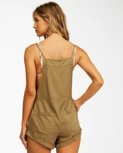 Billabong Wild Pursuit Romper SAGE (sag) -billabong shop j204tbwi billabongw sag bck1 5