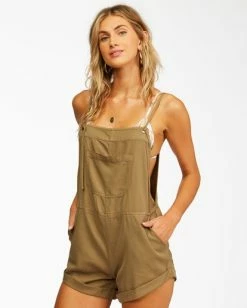 Billabong Wild Pursuit Romper SAGE (sag) 10 Billabong Wild Pursuit Romper SAGE (sag) -billabong shop j204tbwi billabongw sag sd1 3