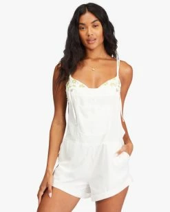 Billabong Wild Pursuit Romper SALT CRYSTAL (scs) -billabong shop j204tbwi billabongw scs frt1 1