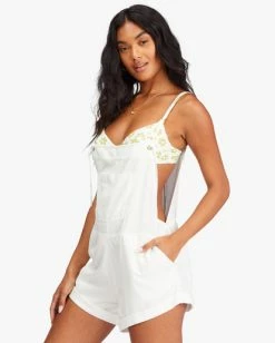 Billabong Wild Pursuit Romper SALT CRYSTAL (scs) -billabong shop j204tbwi billabongw scs sd1 7