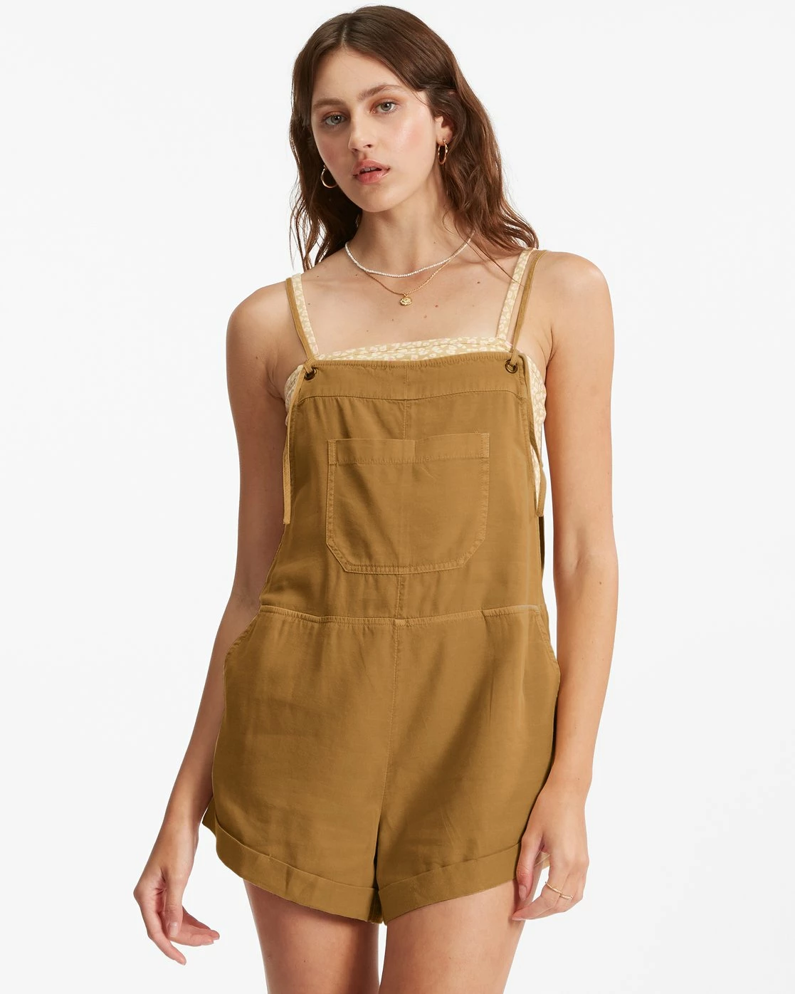 Billabong Wild Pursuit Romper SUNSET GOLD (ylm0) 1 Billabong Wild Pursuit Romper SUNSET GOLD (ylm0)