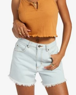Billabong How Bout That Denim Shorts LIGHT BLUE (bemw) 9 Billabong How Bout That Denim Shorts LIGHT BLUE (bemw) -billabong shop j2161bho billabongw bemw dtl1