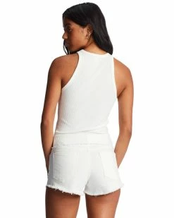 Billabong Lite Hearted Denim Shorts SALT CRYSTAL (scs) -billabong shop j226jlit billabongw scs bck1