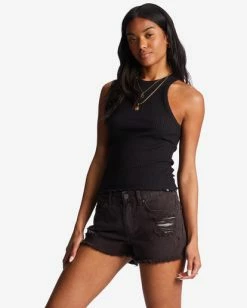 Billabong Drift Away Frayed Shorts BLACK 11 Billabong Drift Away Frayed Shorts BLACK -billabong shop j250ubdr billabongw blk sd1 1