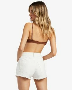 Billabong Drift Away Frayed Shorts SALT CRYSTAL (scs) -billabong shop j250ubdr billabongw scs bck1 1