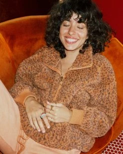 Billabong Time Off Half-Zip Fleece Pullover DESERT CLAY (clv0)