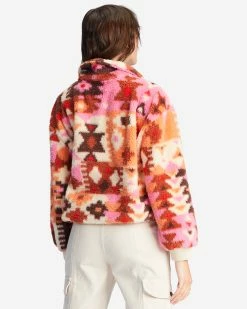 Billabong Time Off Half-Zip Fleece Pullover CANYON SUNSET (nhy0) -billabong shop j6413bti billabongw nhy0 bck1