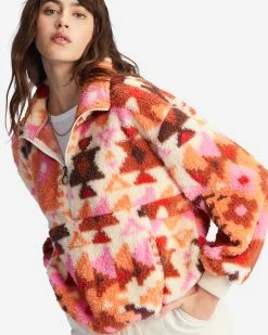 Billabong Time Off Half-Zip Fleece Pullover CANYON SUNSET (nhy0) -billabong shop j6413bti billabongw nhy0 dtl1