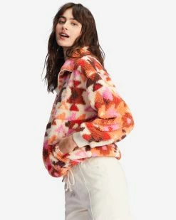 Billabong Time Off Half-Zip Fleece Pullover CANYON SUNSET (nhy0) -billabong shop j6413bti billabongw nhy0 sd1