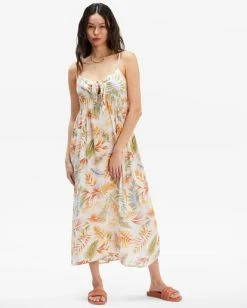 Billabong Twist It Dress WHITE/MULTI (wmu) 10 Billabong Twist It Dress WHITE/MULTI (wmu) -billabong shop jd732btw billabongw wmu frt1 1