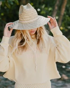 Billabong Hey Gday Cropped Crewneck Sweatshirt SUNBURST (srt)