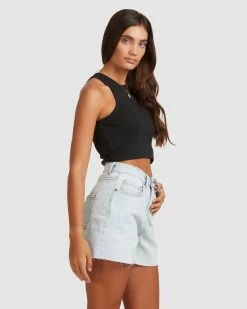 Billabong Jessie Tank Top BLACK -billabong shop ubjkt00115 billabongw blk sd2