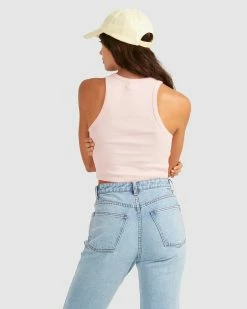 Billabong Jessie Tank Top PALE PINK (ppi) -billabong shop ubjkt00115 billabongw ppi bck1