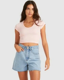 Billabong Baby Vee T-Shirt PALE PINK (ppi) 11 Billabong Baby Vee T-Shirt PALE PINK (ppi) -billabong shop ubjkt00116 billabongw ppi frt1 1