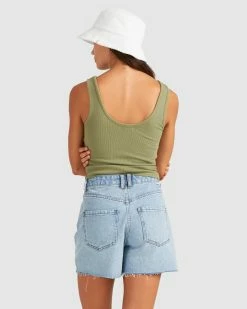 Billabong Everyday Tank Top AVOCADO (avo) -billabong shop ubjkt00129 billabongw avo bck1