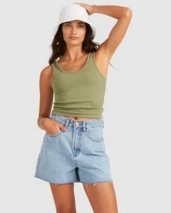 Billabong Everyday Tank Top AVOCADO (avo) -billabong shop ubjkt00129 billabongw avo frt1 1