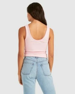 Billabong Everyday Tank Top PALE PINK (ppi) -billabong shop ubjkt00129 billabongw ppi bck1