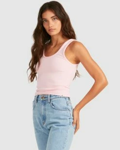 Billabong Everyday Tank Top PALE PINK (ppi) -billabong shop ubjkt00129 billabongw ppi frt1 1