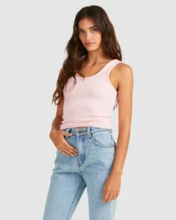 Billabong Everyday Tank Top PALE PINK (ppi) -billabong shop ubjkt00129 billabongw ppi sd1