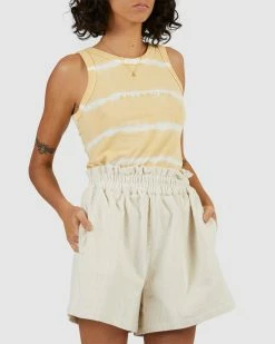 Billabong Sand Corduroy Shorts SALT CRYSTAL (scs) -billabong shop ubjns00123 billabongw scs dtl1