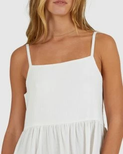Billabong Lost Love Maxi Dress WHITE (wht) -billabong shop ubjwd00303 billabongw wht dtl1