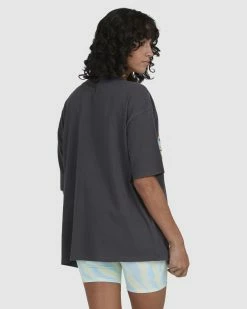 Billabong Waves For Dayz Boyfriend T-Shirt OFF BLACK (ofb) 9 Billabong Waves For Dayz Boyfriend T-Shirt OFF BLACK (ofb) -billabong shop ubjzt00129 billabongw ofb bck1