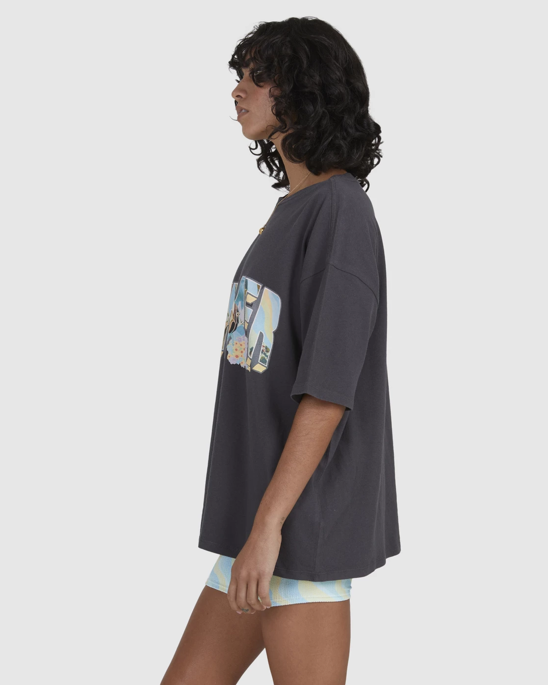 Billabong Waves For Dayz Boyfriend T-Shirt OFF BLACK (ofb) 3 Billabong Waves For Dayz Boyfriend T-Shirt OFF BLACK (ofb) - Image 3