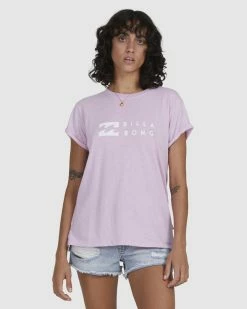 Billabong One Wave Burnout T-Shirt ORCHID (orc)