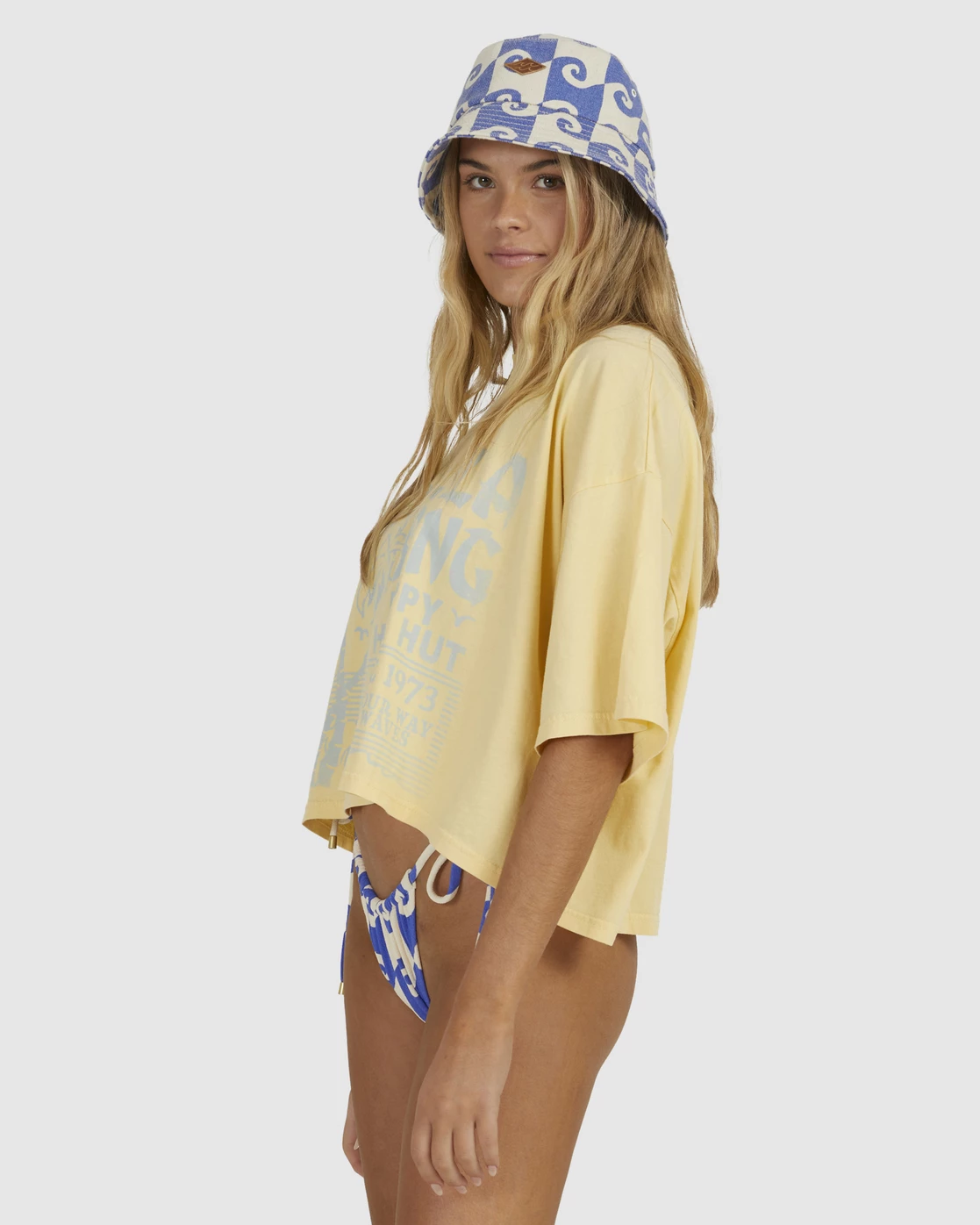 Billabong Hula Hut Crop Oversized T-Shirt SOL RISE (yer0) 2 Billabong Hula Hut Crop Oversized T-Shirt SOL RISE (yer0) - Image 2