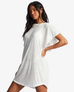 Billabong Out For Waves Cover-Up Dress SALT CRYSTAL 2 (sc2) 11 Billabong Out For Waves Cover-Up Dress SALT CRYSTAL 2 (sc2) -billabong shop xv07tbou billabongw sc2 sd1 3