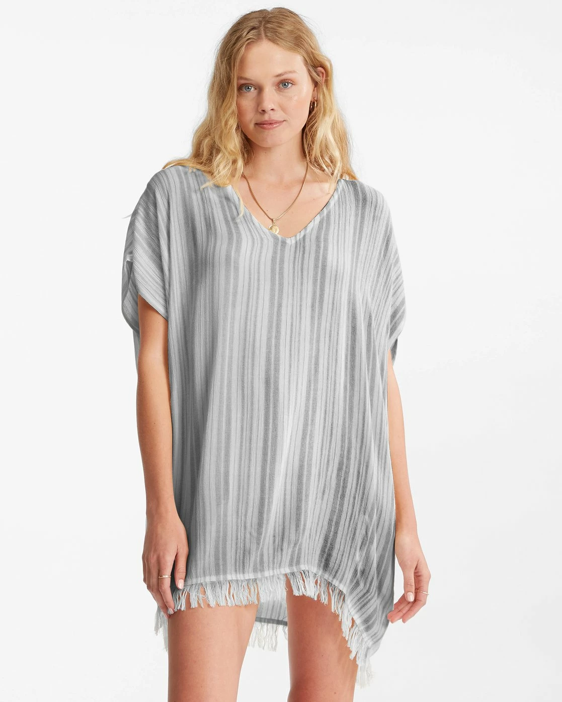 Billabong Walk Away Tunic Top WHITE/MULTI (wmu) 1 Billabong Walk Away Tunic Top WHITE/MULTI (wmu)
